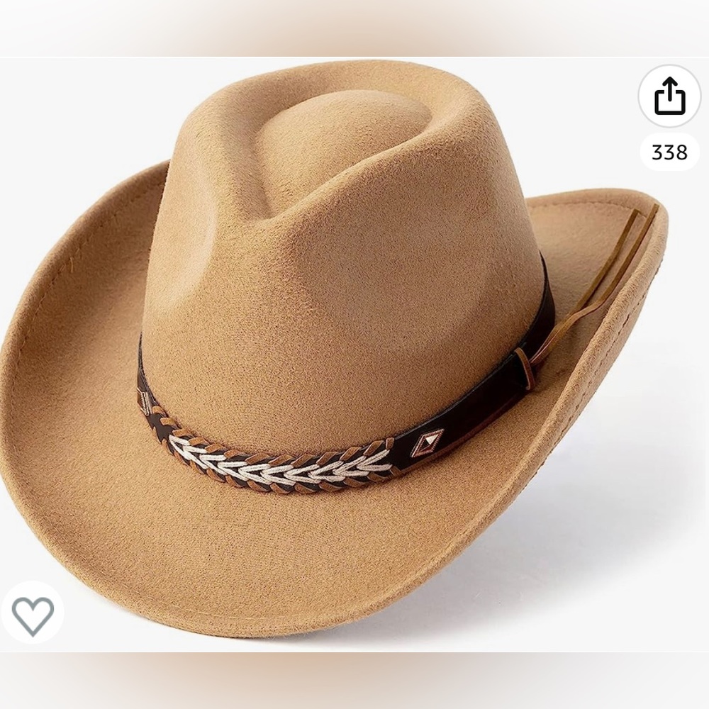 Camel Women’s Cowgirl Hat